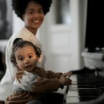 Photo of Toddler Playing Piano