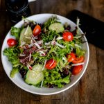Healthy Salad on Plate