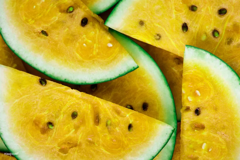 Yellow watermelon