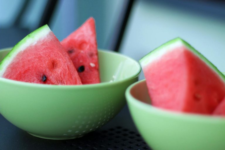 Watermelon on Bowl