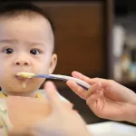 baby eating